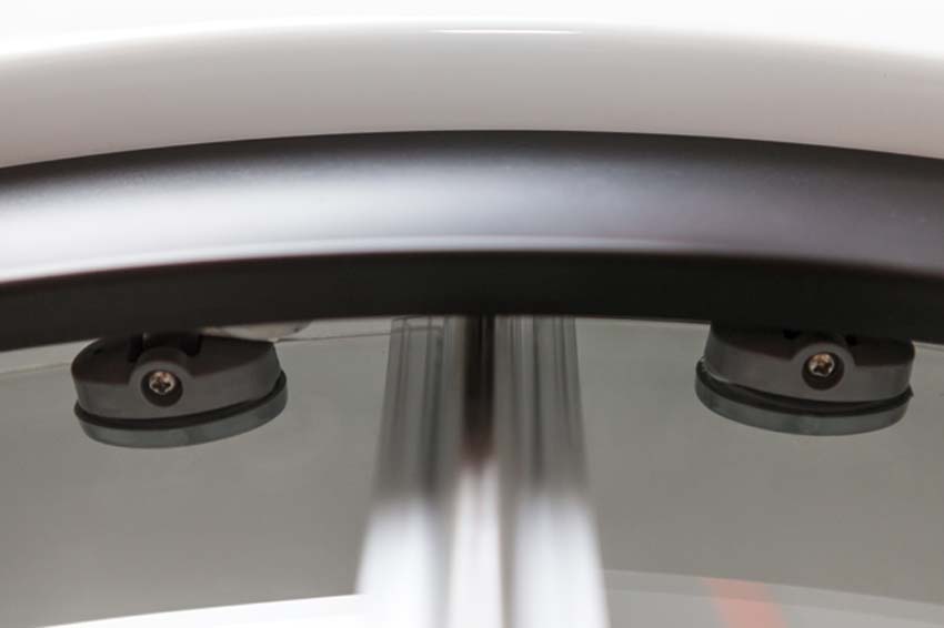 Douchecabine Asterix hoek zwart schuifdeuren 90x90x213cm