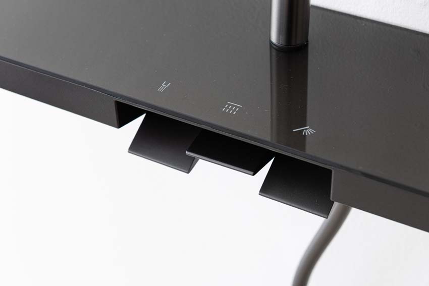 Bad- en doucheset Hudson thermostatisch gunmetal