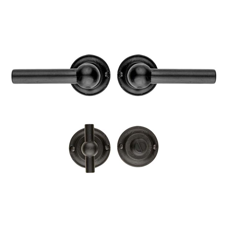Deurkruk pro pienza nieuw model L+L font met WC-slot