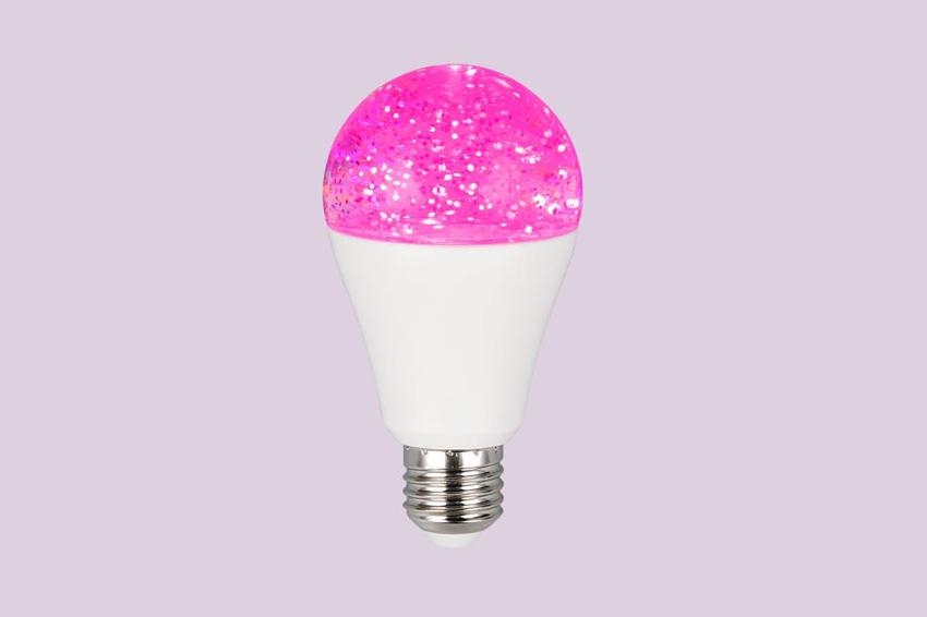 Ampoule LED - E27 - blanc - Ø6x10,5cm - dimmable - 2,5W - RGB