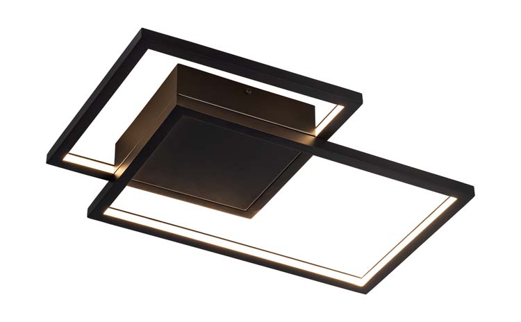Plafondlamp Modern LED Zwart 40W 3000K 516LM