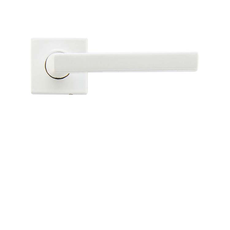 Poignée de porte erice blanc sans rosace