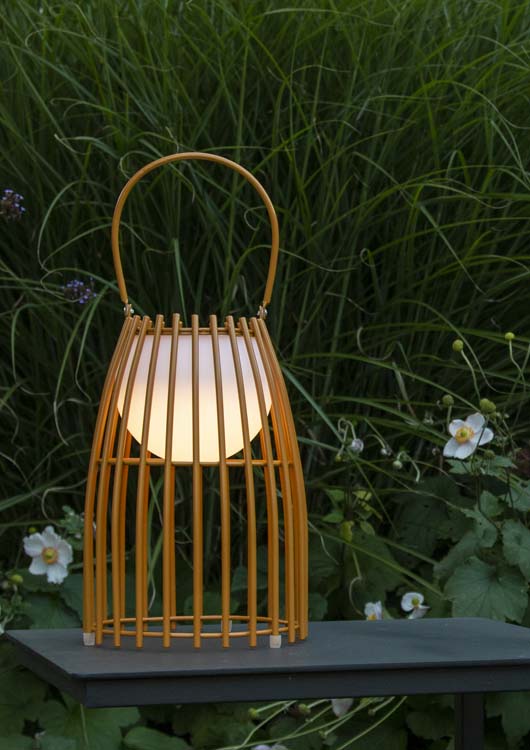 Tafellamp buiten - bruin - Ø17,5cm - LED - 0,3W - 3200K - IP44 - 3 StepDim