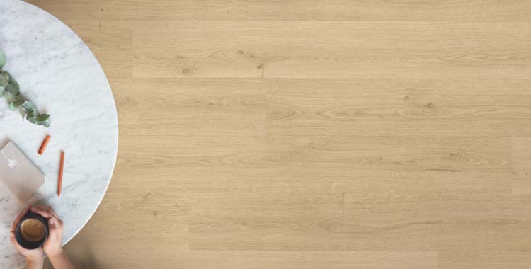 Vinyle Quick-Step Alpha Bloom Beige ramageux 6 mm