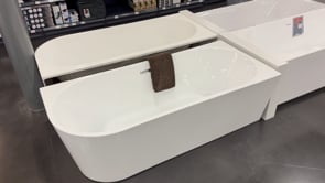 Baignoire d'angle Bottega gauche 180x80x58cm blanc Baignoire d'angle Bottega gauche 180x80x58cm blanc