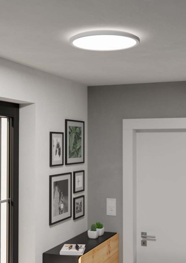 Plafonnier - Blanc - Ø39cm  - LED - 1x24W - 2700-6500K - IP44