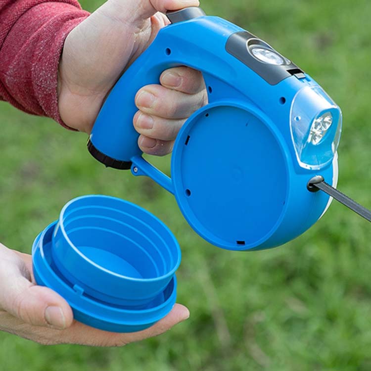 Hondenriem 6 in 1 intrekbaar met lampje