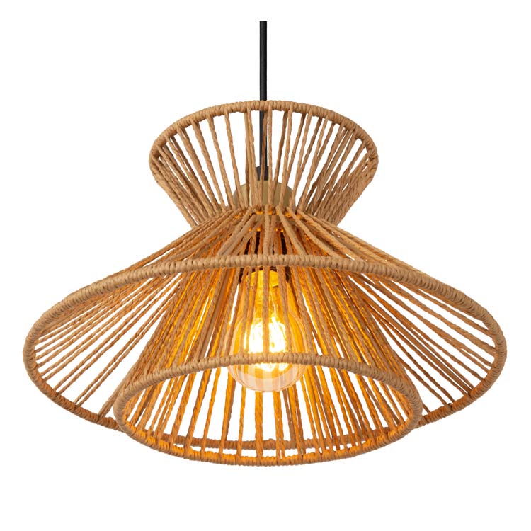 Lucide TASMAN - Suspension - 3xE27 - Naturel