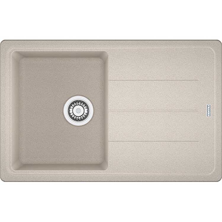 Franke inbouwspoelbak Basis 780x500mm omkeerbaar champagne
