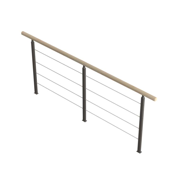 Parapet sapin Bonn 200cm