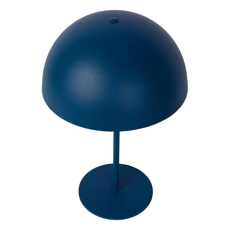 Tafellamp - blauw - Ø25cm - E14 - 40W