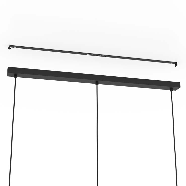 Hanglamp Roma 3xE27 zwart