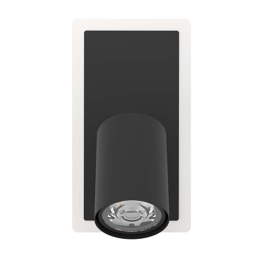 Applique murale - Noir - 18x14x10cm - Dimmable - LED - 1x7W - 3000K