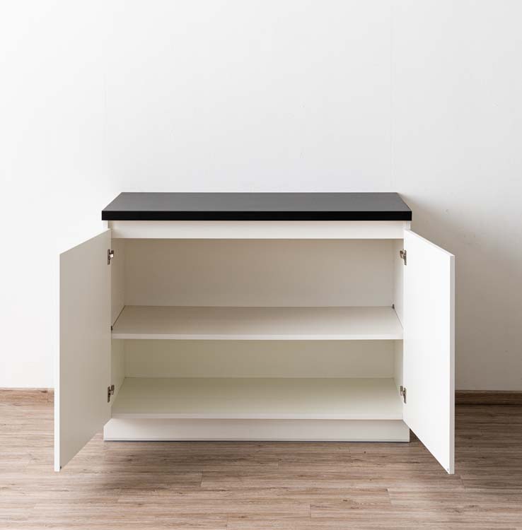 Keukenkast Plenti onderkast wit 120x78cm