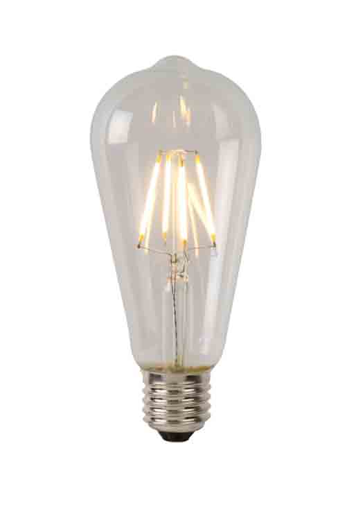 Ampoule filament - transparent - dimmable - Ø9,5cm - E27 - 5W