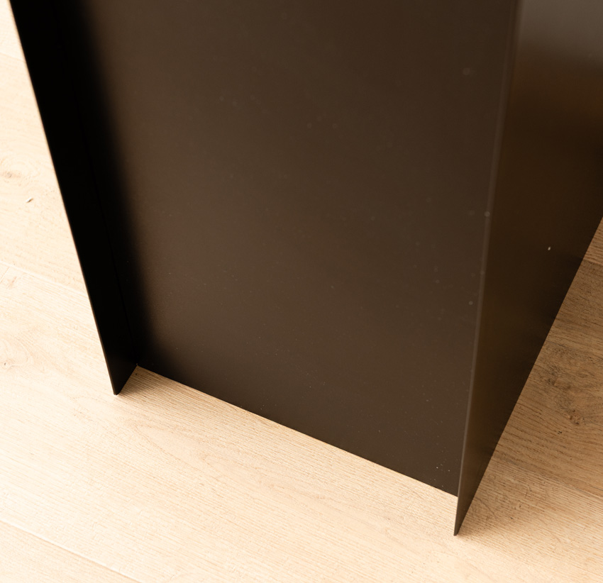 Pakketbrievenbus Wexley zwart met cijferslot