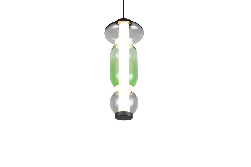 Suspension - Transparant - Ø15,5cm - Dimmable - LED - 1x8W - 2300-4000K