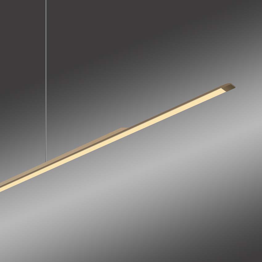 Suspension - Bronze - 160cm - Dimmable - 1x25W - 3000K