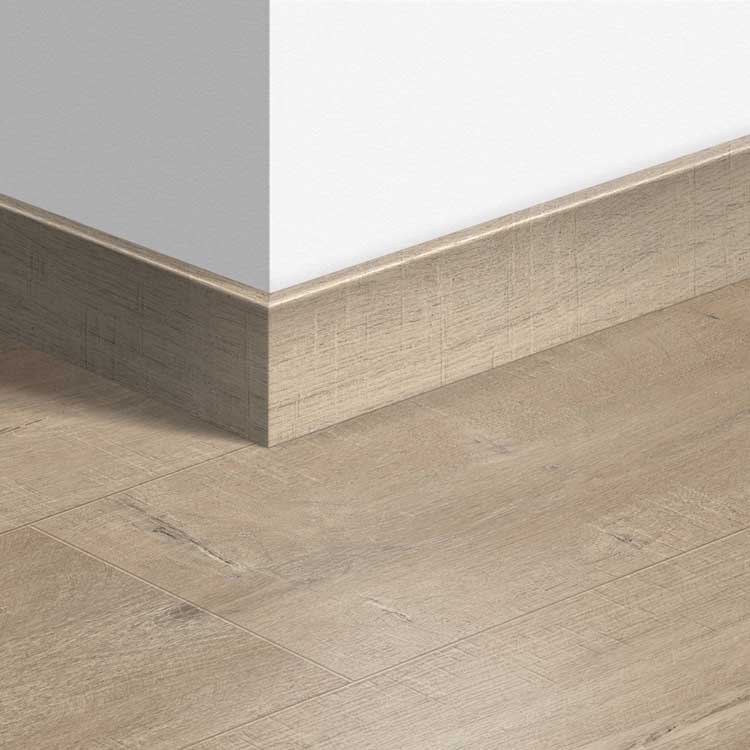 Plinthe parquet Quick-Step 14 x 77 x 2400 mm Chêne dominicano naturel
