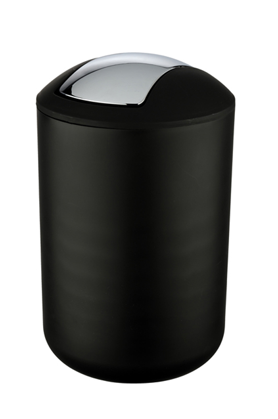 Afvalemmer Wenko Brasil 6,5L zwart