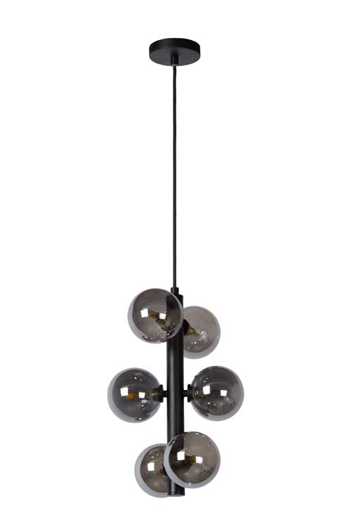 Lucide TYCHO - Suspension - Ø 25,5 cm - G9 - Noir