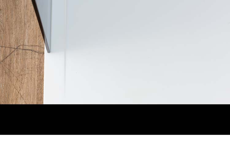 Douchebak Akon polybeton mat wit 160x90cm