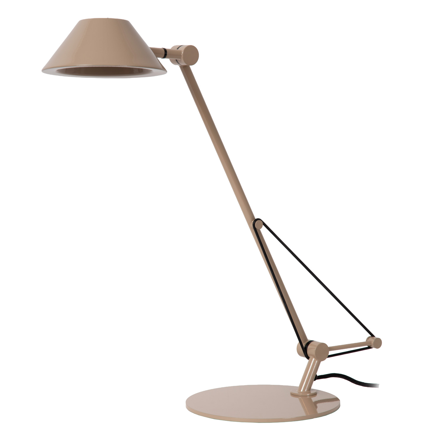 Lampe de bureau - LED - 1X8W 3000K - Taupe