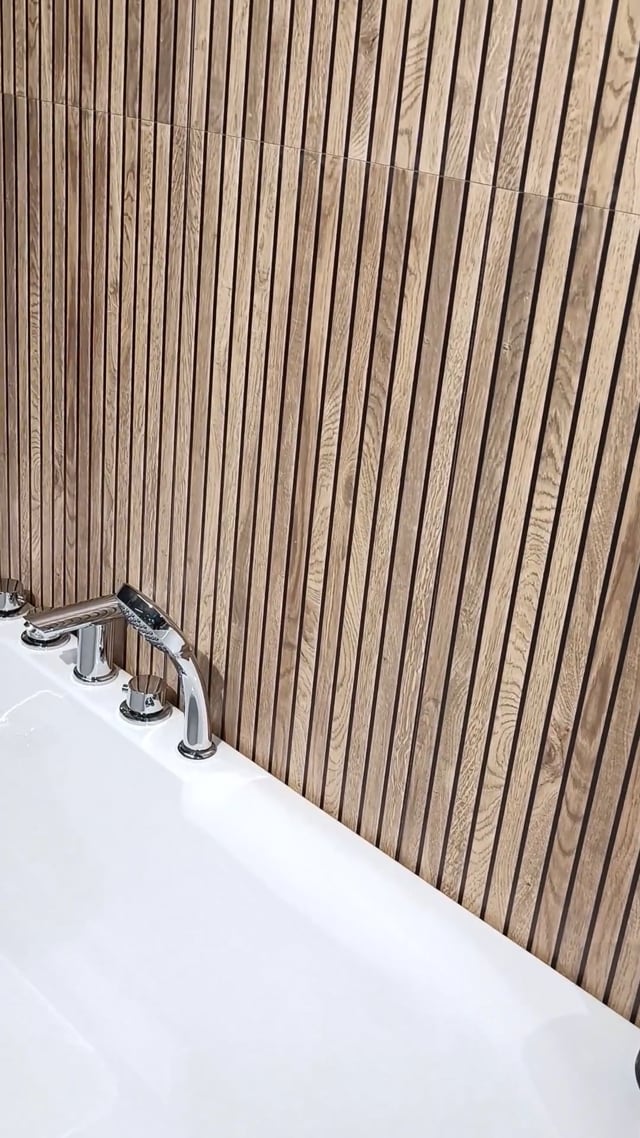 Carrelage Line up chêne-noir rt 40 x 120 cm