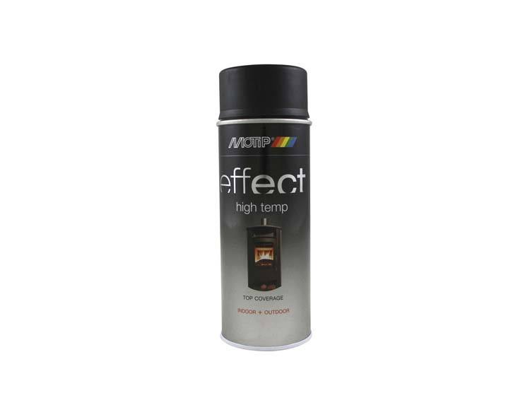 Motip Effect High Temp lakspray 0,4l zwart