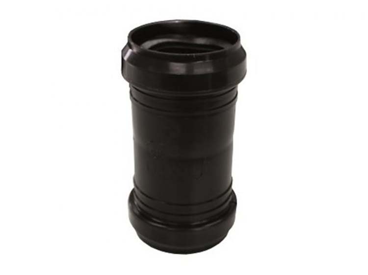 Prise femelle 40mm polypropylène noir