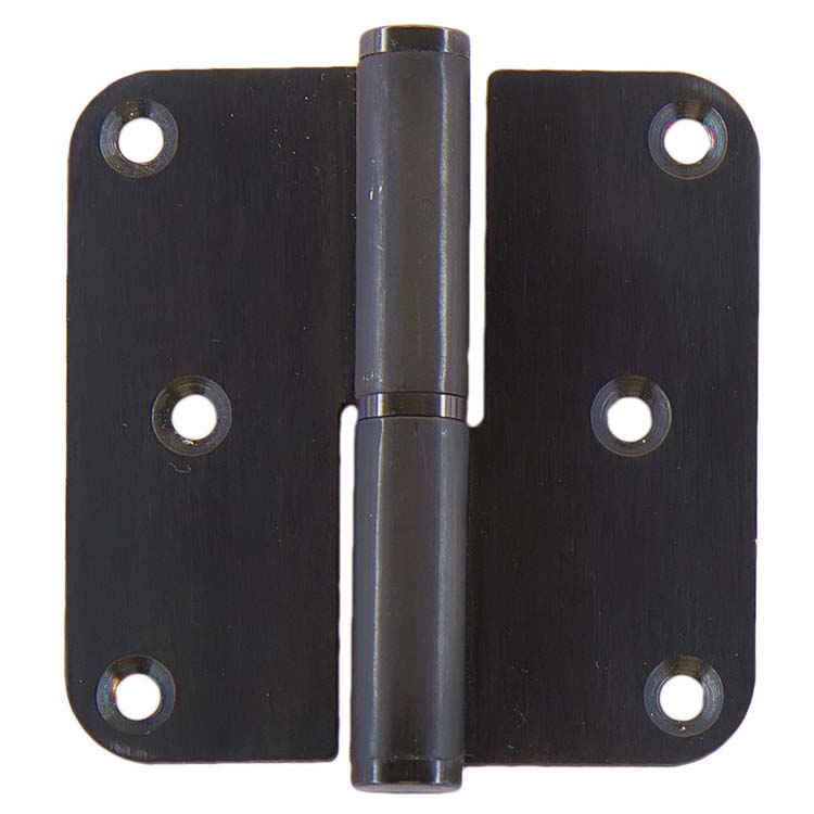 Paumelle pro 80x80x2.5 carbon noir look gauche