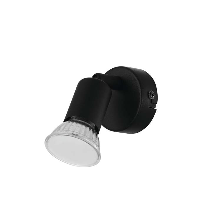 Spot de plafond LED noir 3W 240LM LED incl
