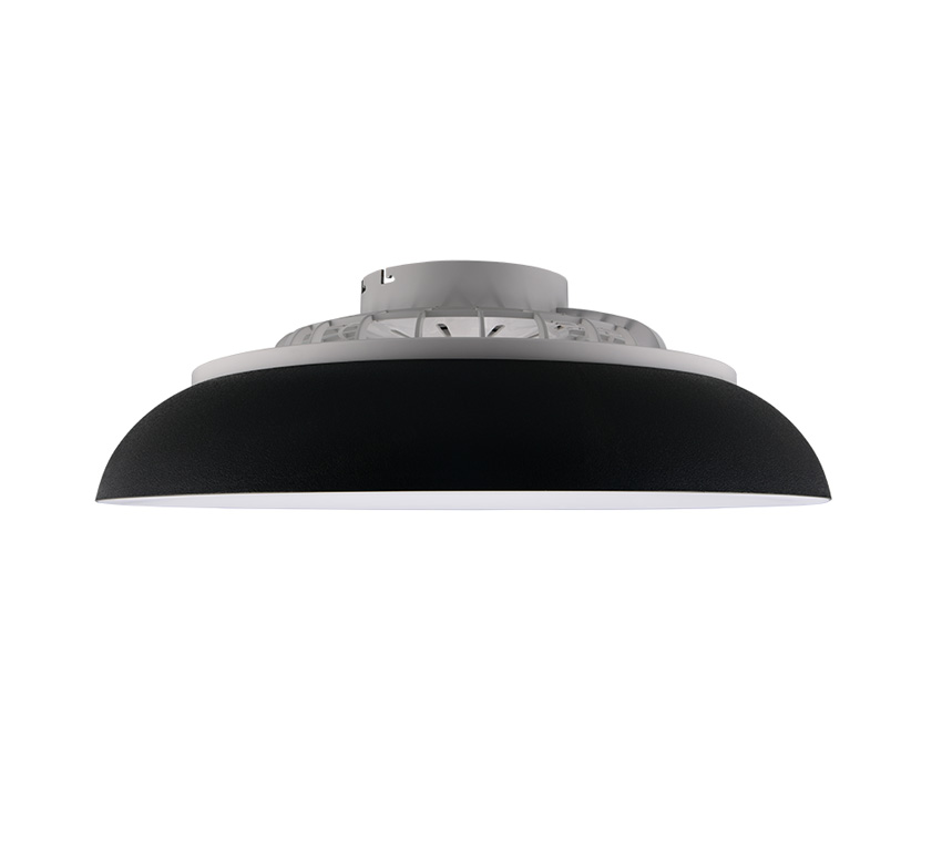 Plafonnier/ventilateur - Ø60cm - LED dimmable - CCT - 1x34W - 2700/6500K + RVB - noir