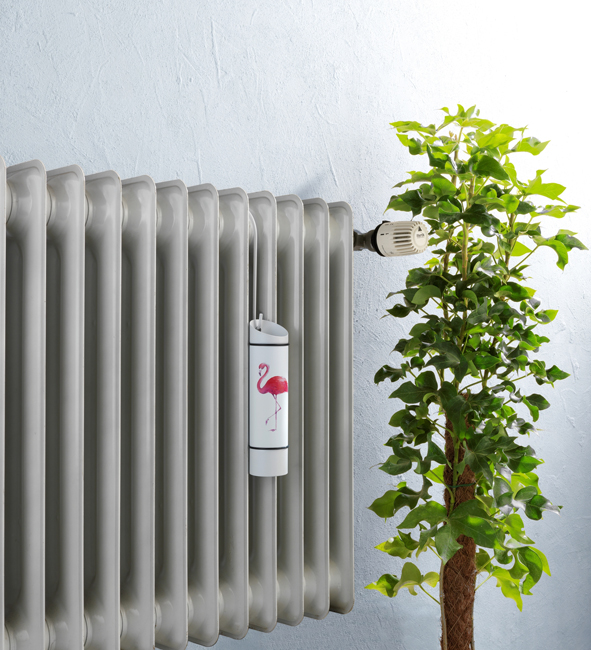 Humidificateur pour radiateur Wenko Flamingo