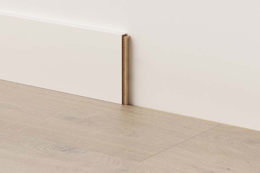 Grande plinthe Quick-Step MDF blanc 240x10x1,4cm