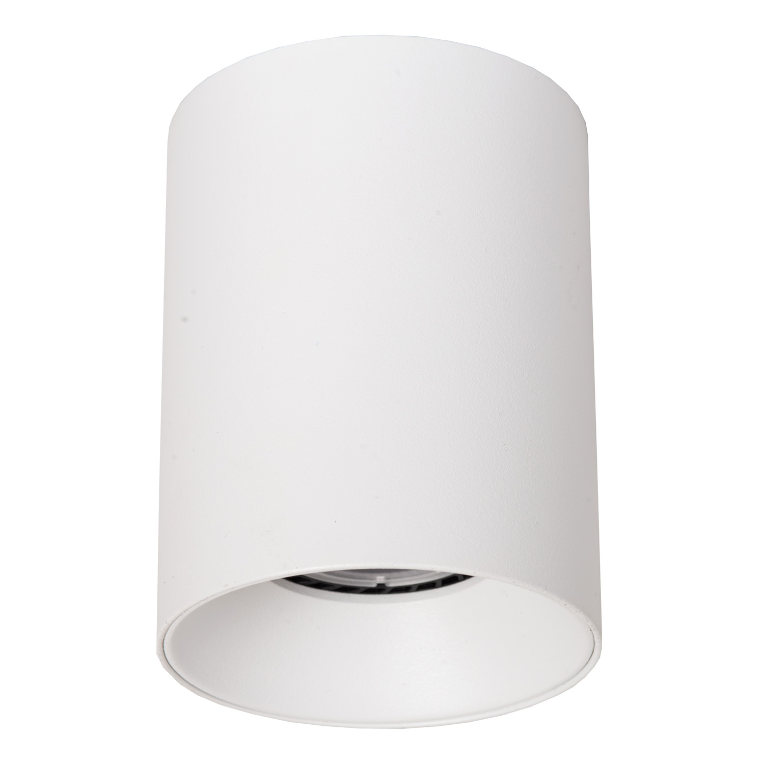 Spot plafond - Ø8cm - 1XGU10 (MR16) - Des anneaux interchangeables inclus - Blanc