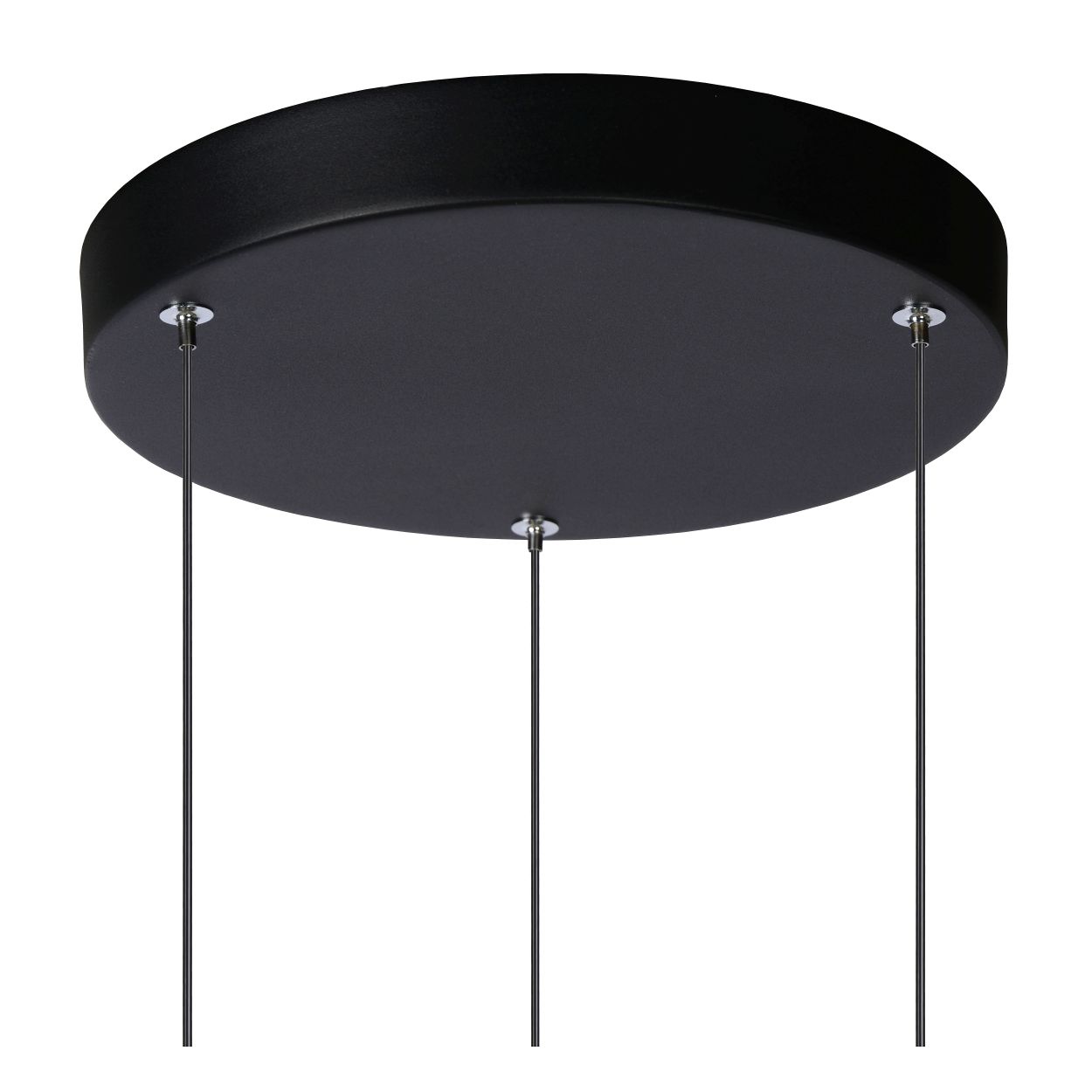 Suspension - noir - LED - 3x7W - 2700K
