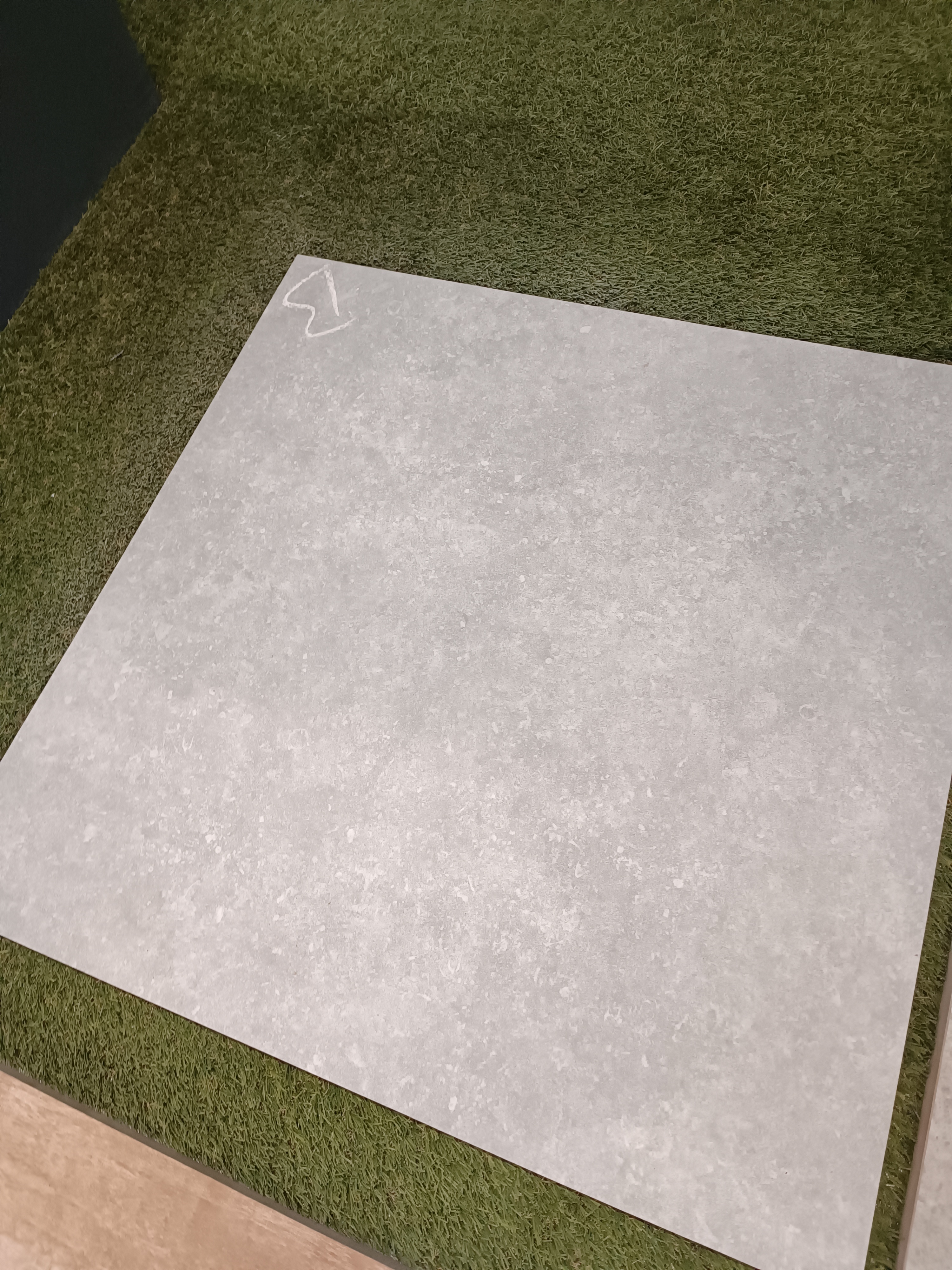 Dalle de terrasse Bastogne gris rt 60 x 60 x 2 cm