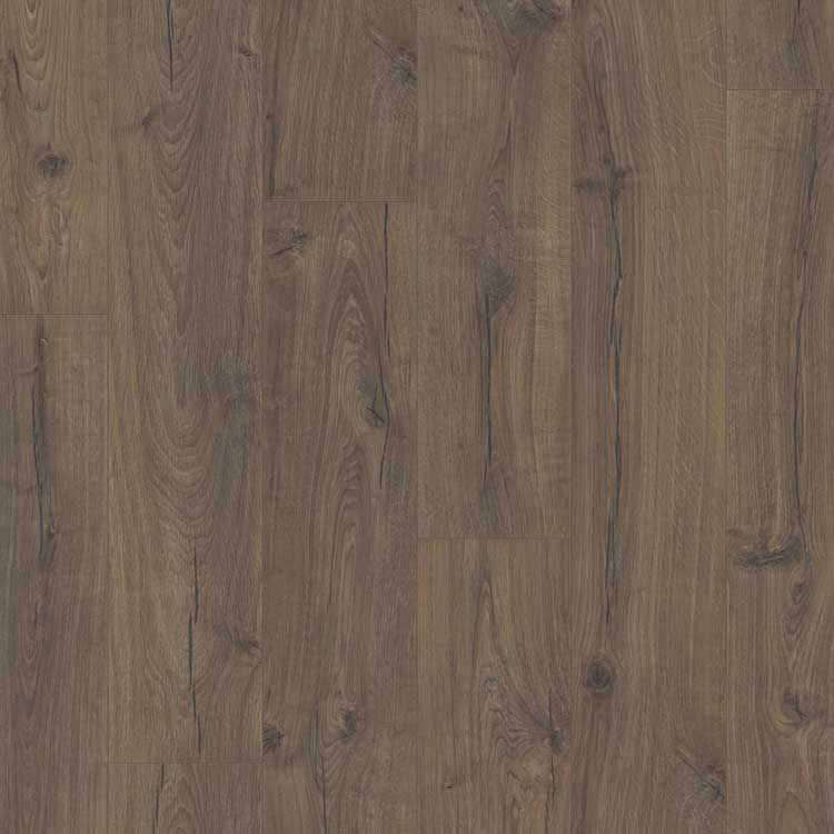 Sol stratifié Quick-step Impressive 8mm - Chêne classique brun