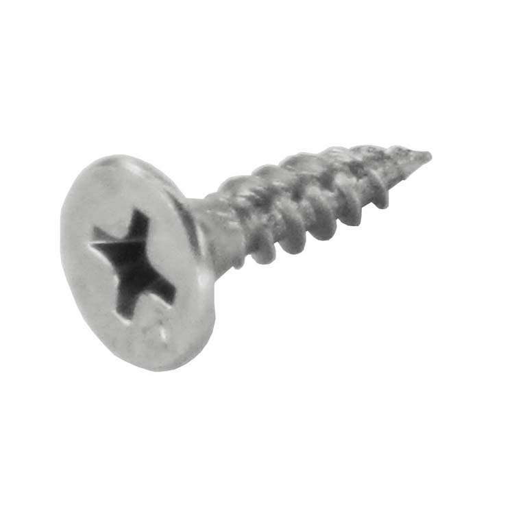 Vis pro paumelle 17mm look inox