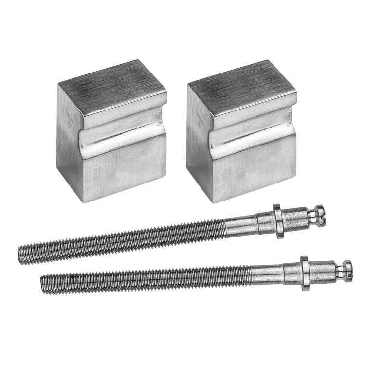 Top arezzo inox look paar deurdikte>3cm