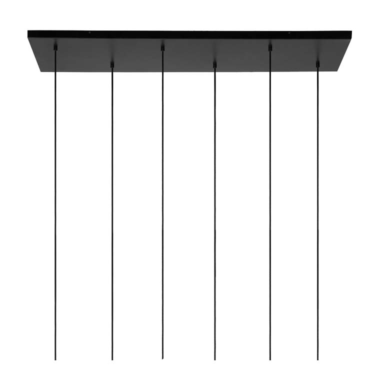 Lucide JOANET - Hanglamp - 6xE27 - Fumé