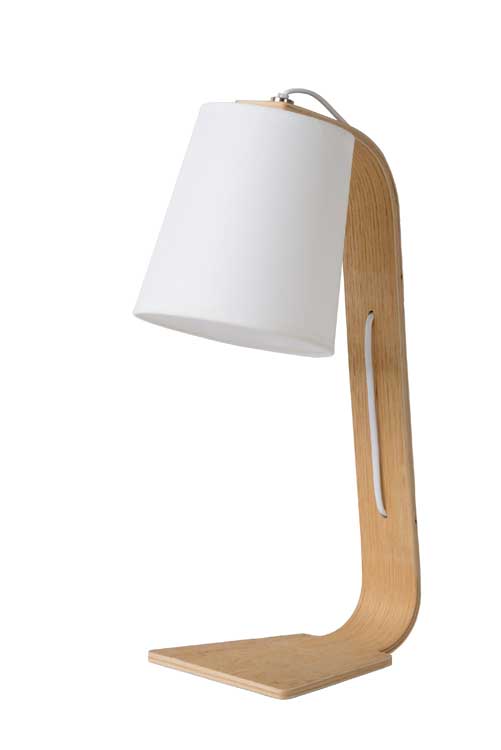 Lucide NORDIC - Lampe de table - E14 - Blanc