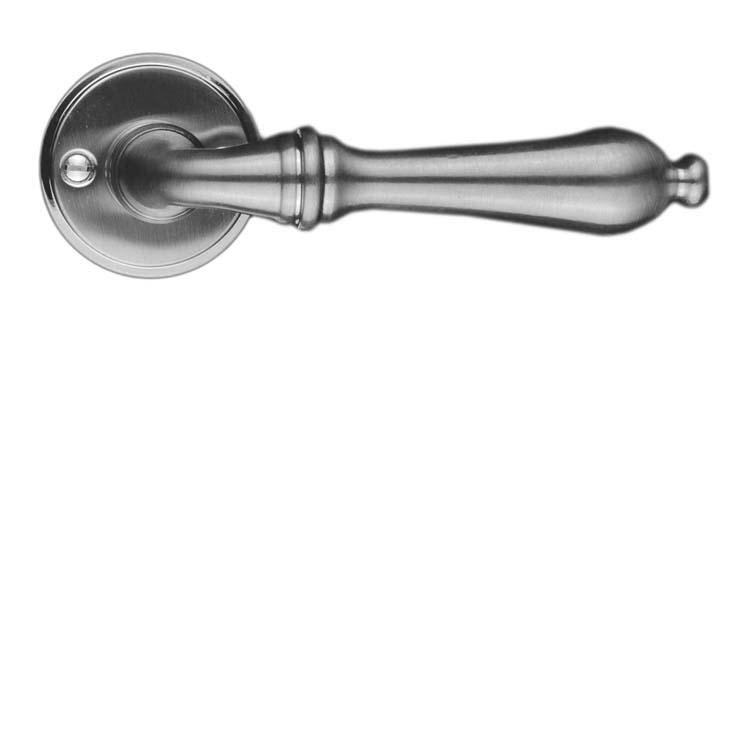 Deurkruk pro amalfi inox look zonder rozet