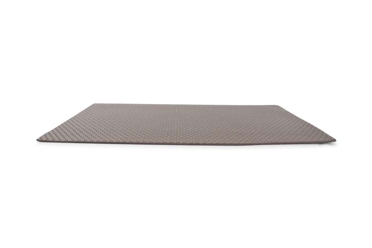 Placemat geweven taupe 43 x 30 cm