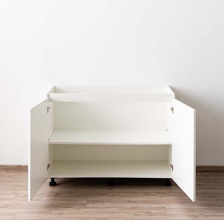 Armoire de cuisine Plenti 120cm blanc