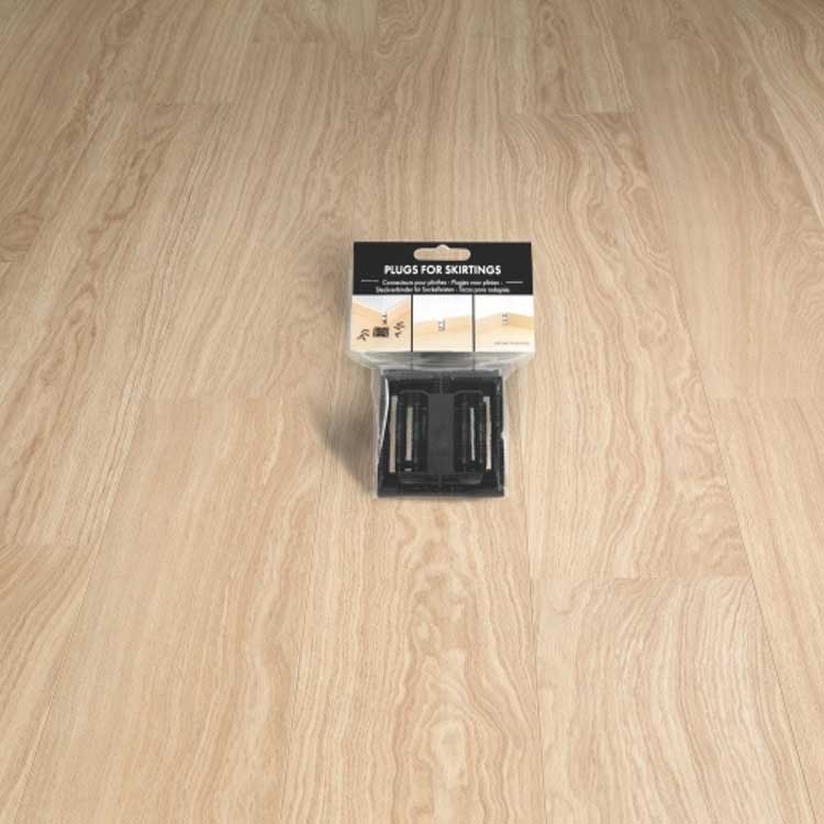 Connecteurs d'angle pour plinthes 48 pcs