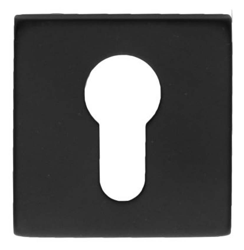 Cylinderplaatje pro Square shape zwart