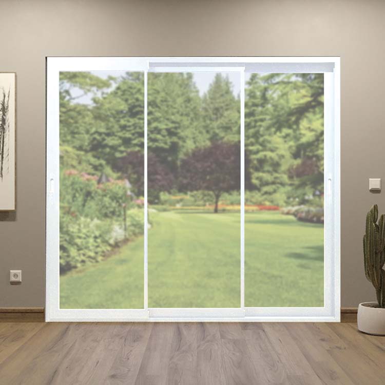 Fenêtre coulissant Belio Alu R9016 blanc 2750x2100mm