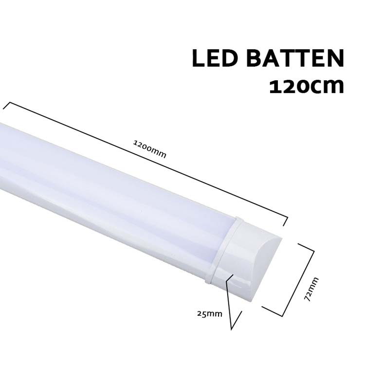Led batten 6500K 120x7x2.5 cm